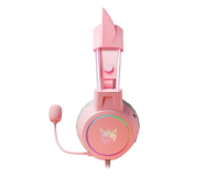 Onikuma X15 PRO Różowe - kocie uszy - 1236702 - zdjęcie 4